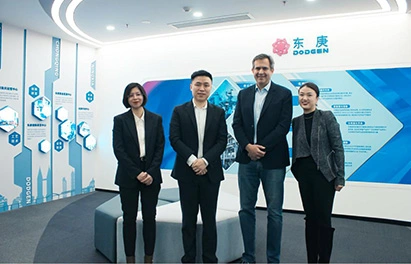 회사 뉴스 | 영국 부 무역 특사 Sohail Shaikh 방문 DODGEN